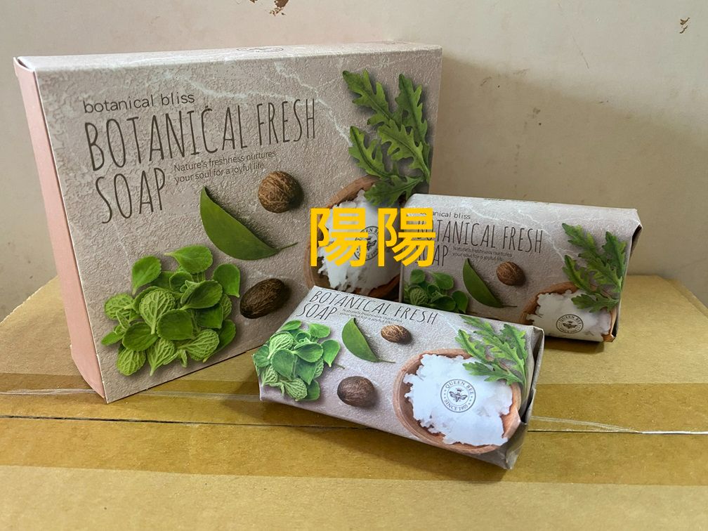 2885.【陽陽小舖】股東會紀念品 台揚 蜂王 清新植感草本皂 70克 二入 香皂 肥皂 SOAP 乳墓果油 艾草 左手