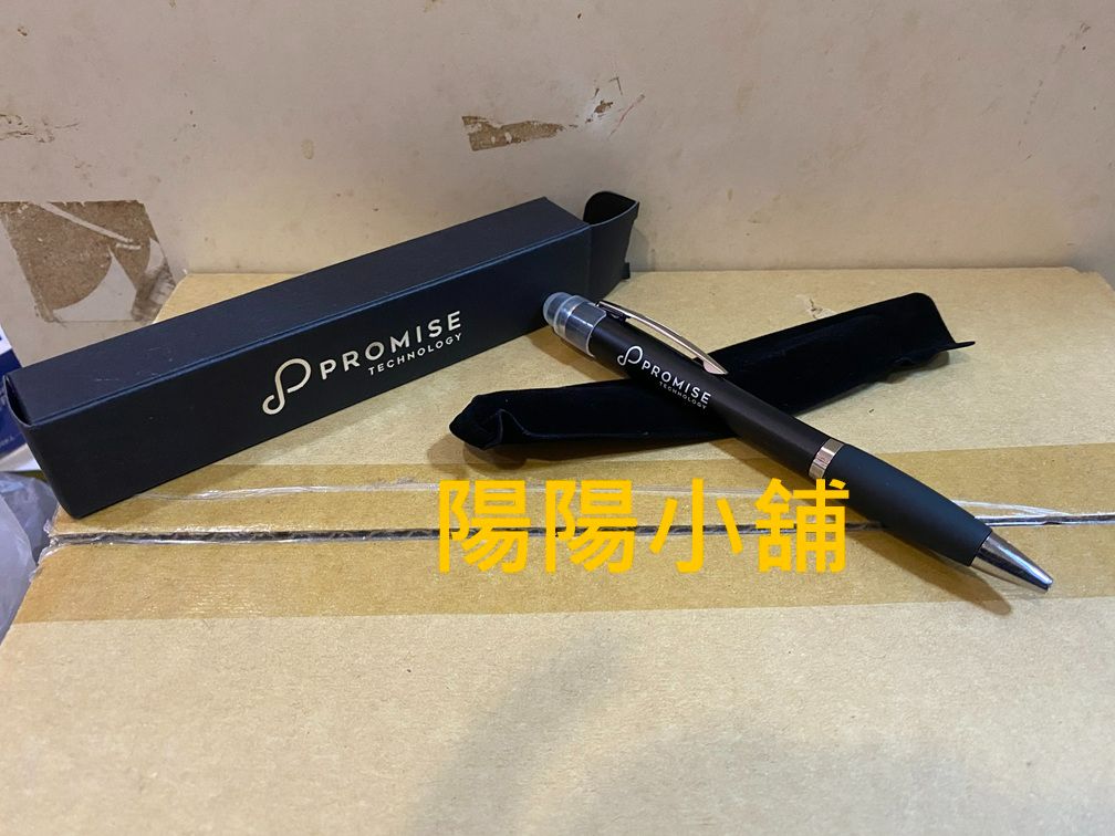 3007.【陽陽小舖】股東會紀念品 喬鼎 LED觸控發光筆 原子筆 筆 黑筆 觸控筆