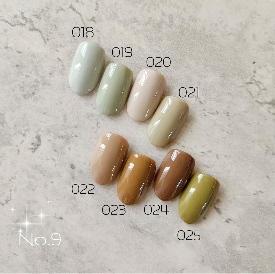 No.9甲油彩膠