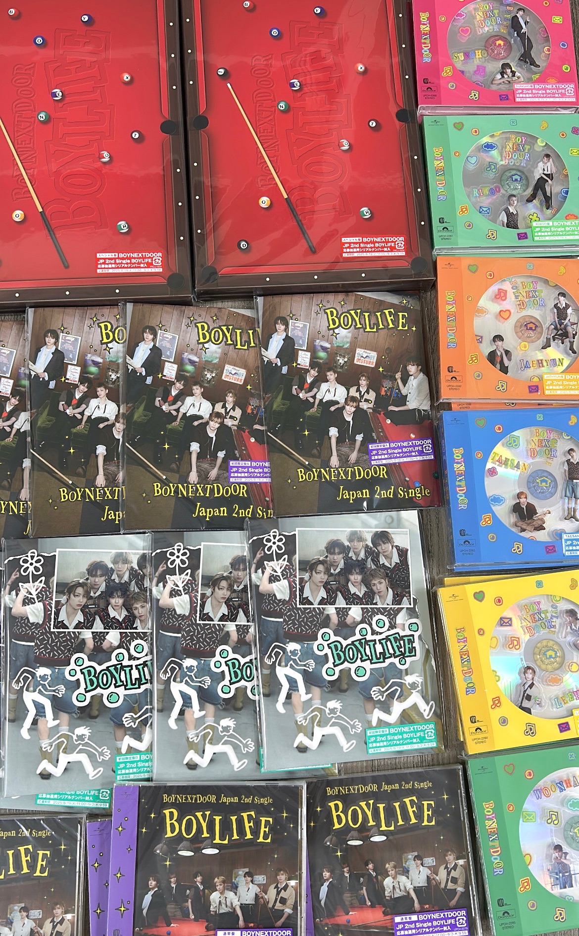 JP 2nd Single 『BOYLIFE』