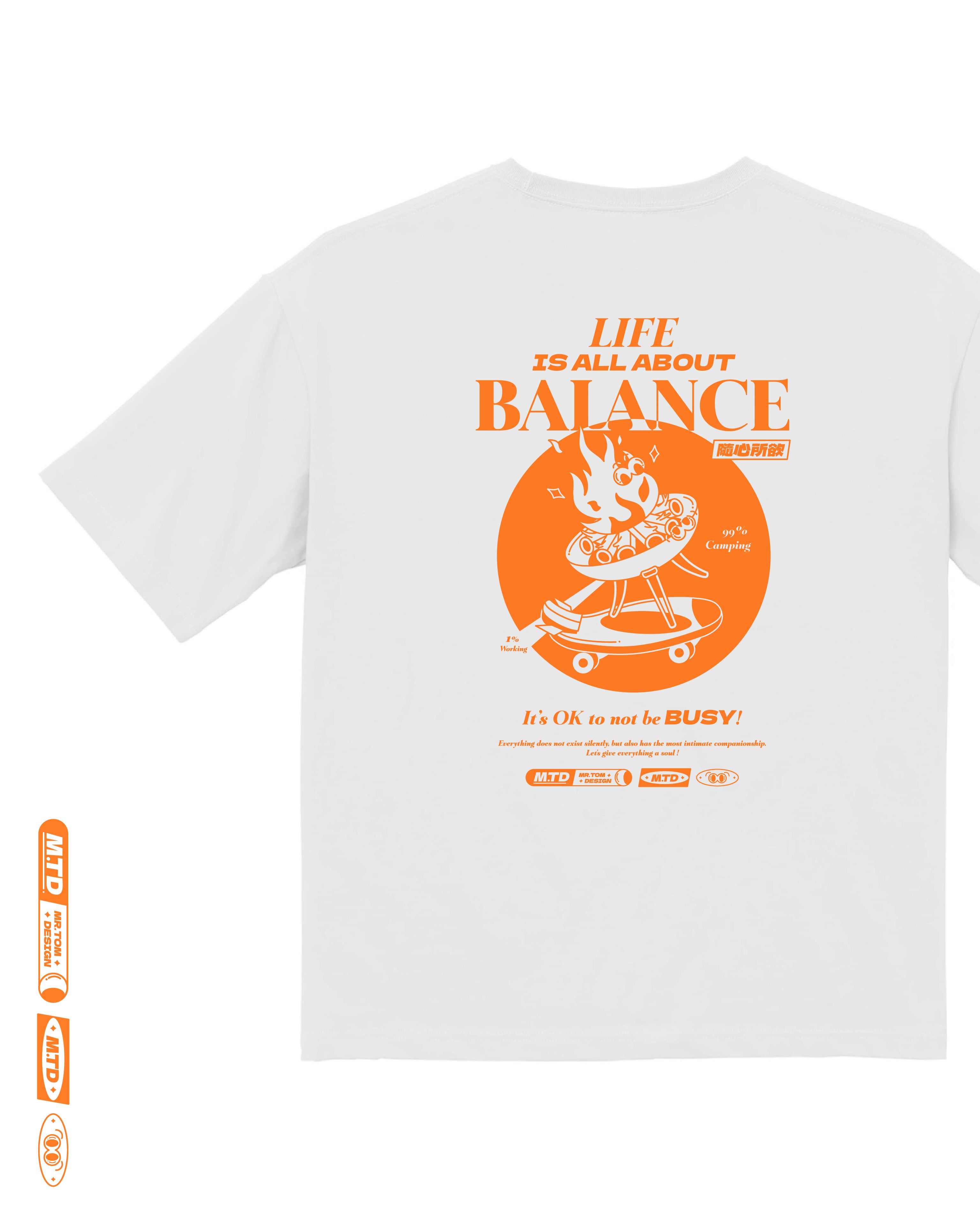 Camping Series｜生刷T-shirt｜隨心所欲款