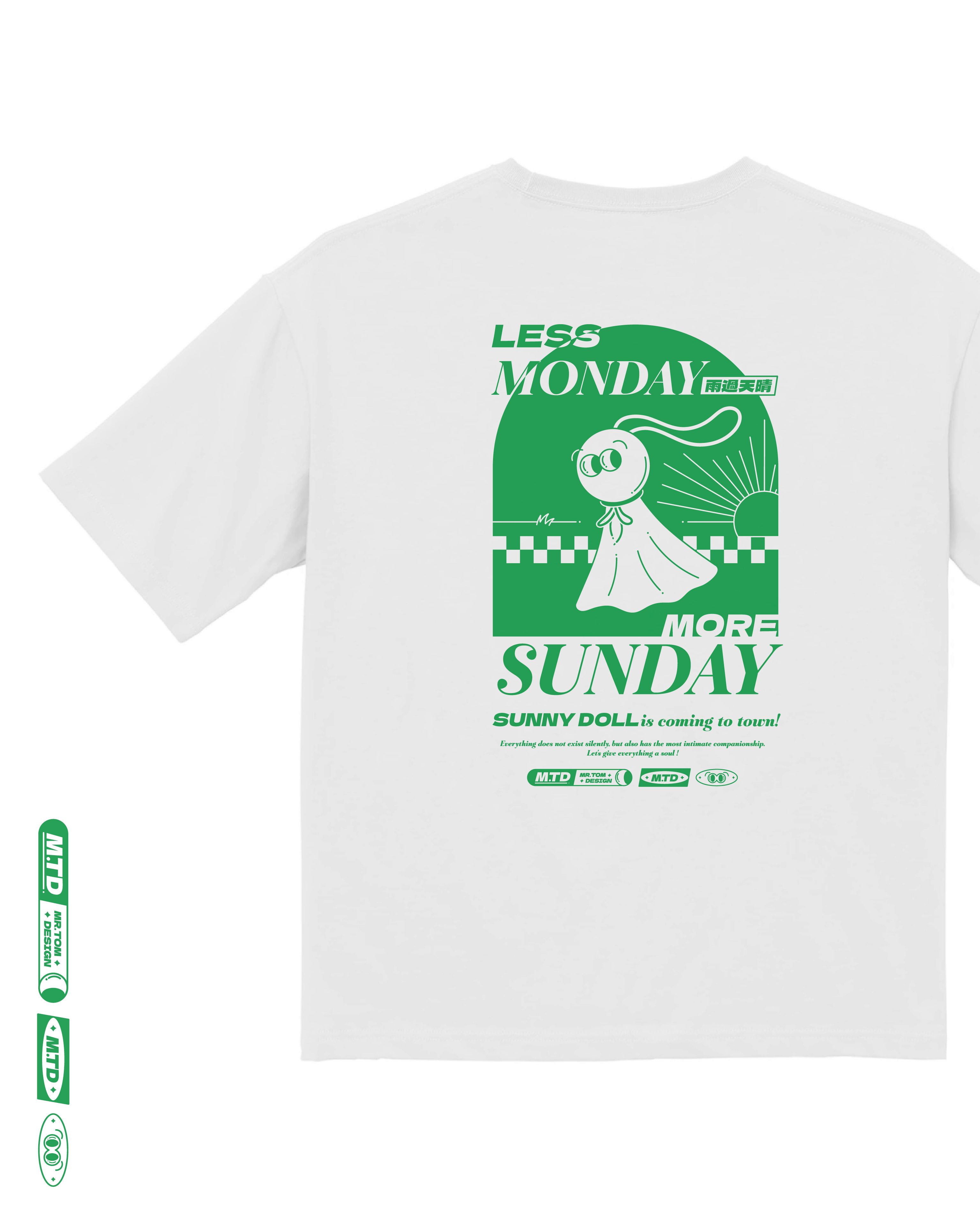 Camping Series｜生刷T-shirt｜雨過天晴款