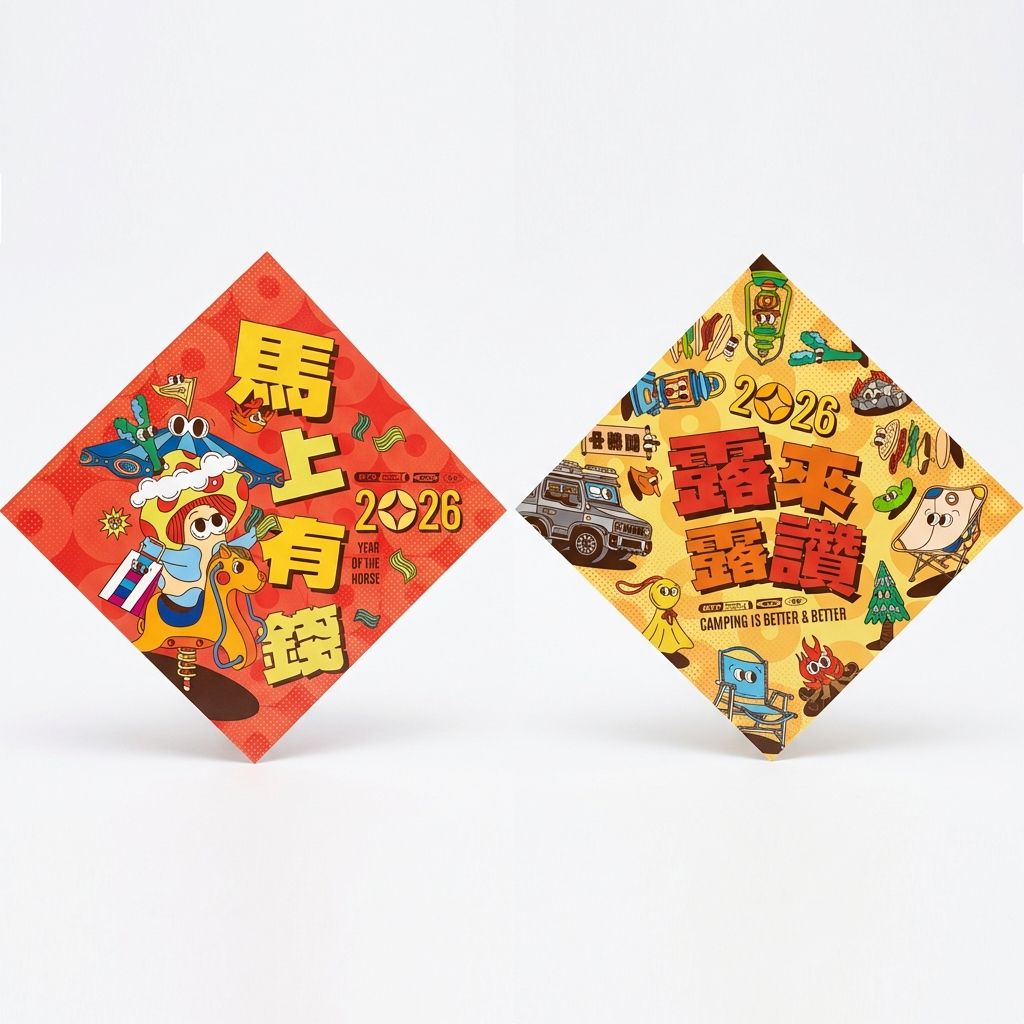 馬年限定｜春節斗方春聯