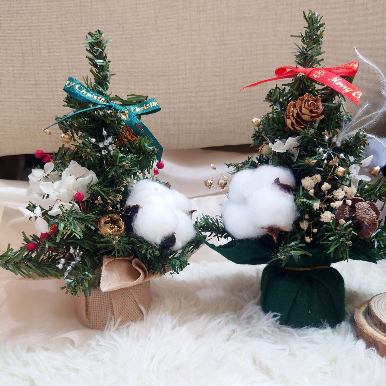 台灣預購Xmas。永生花聖誕樹（小） 20cm 桌上聖誕樹 永生花 乾燥花 聖誕節 禮物 小聖誕樹