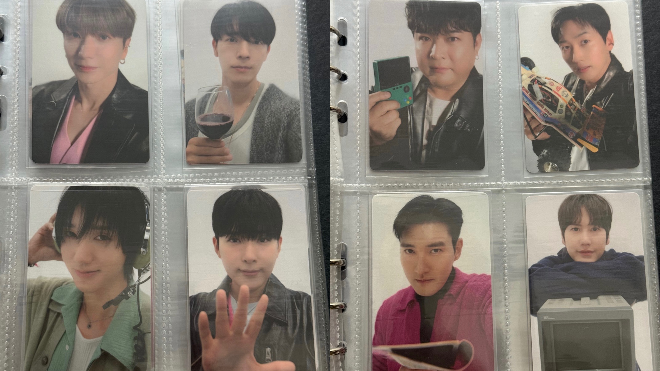 SM TOWN 30週年小卡（粉色QRCODE卡背/白色卡背）