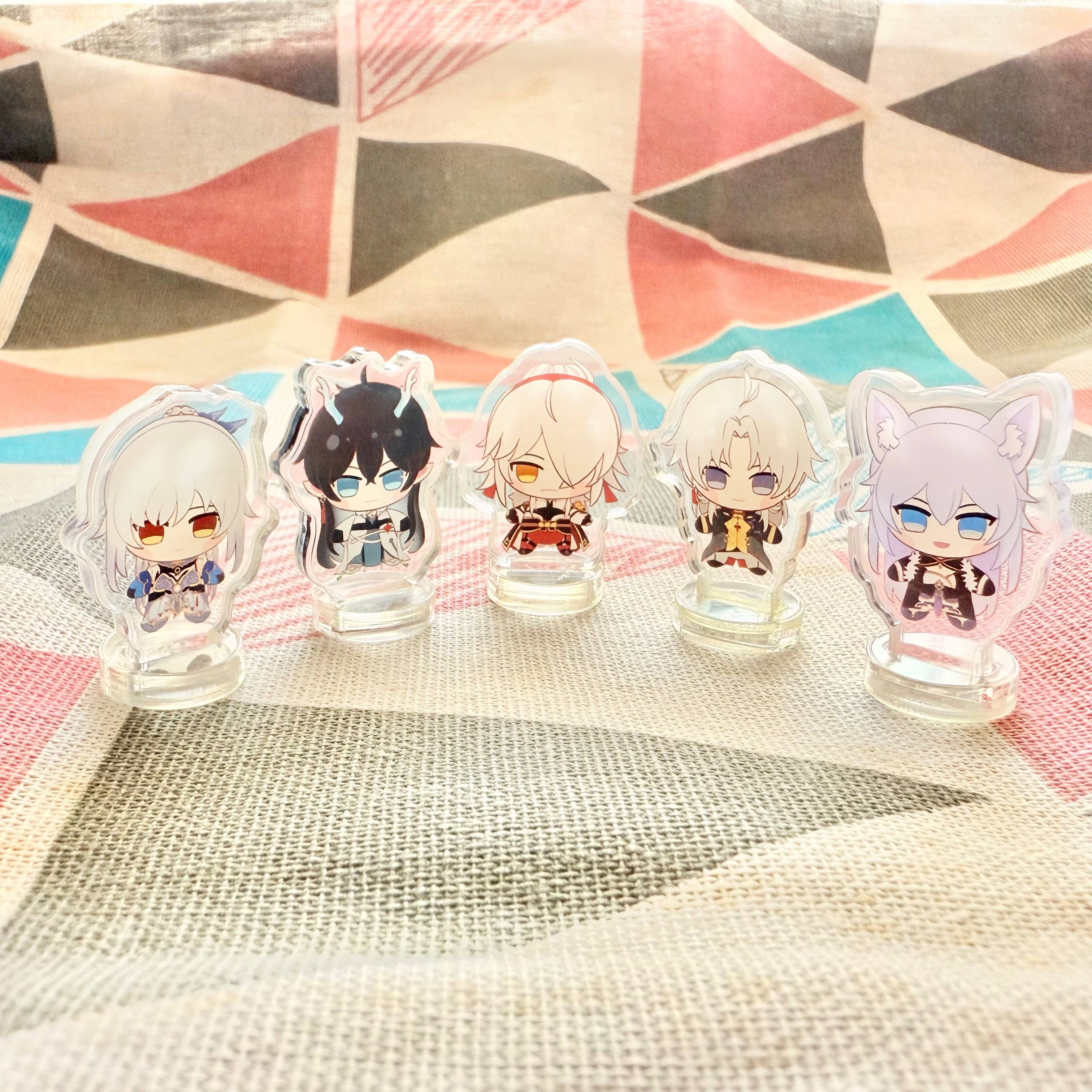 同人 崩壞-星穹鐵道雲上五驍 壓克力 小立牌 自組板