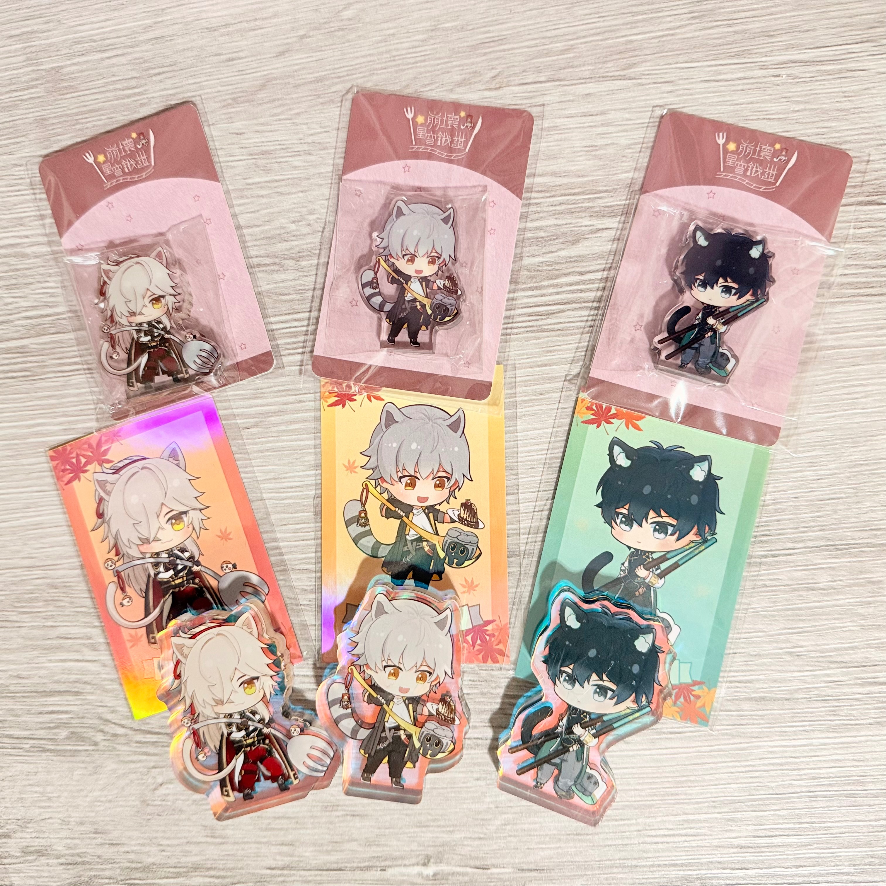 圓圓circle繪製/崩壞 星穹鐵道 壓克力立牌大+小++小卡