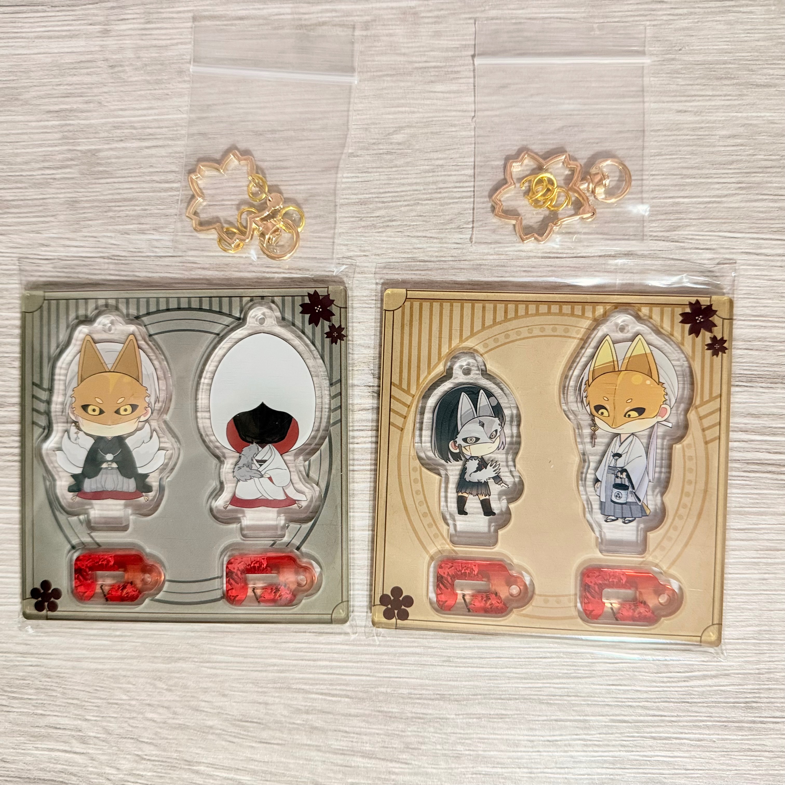 圓阿圓circle繪製/沉默之丘F 立牌 吊飾