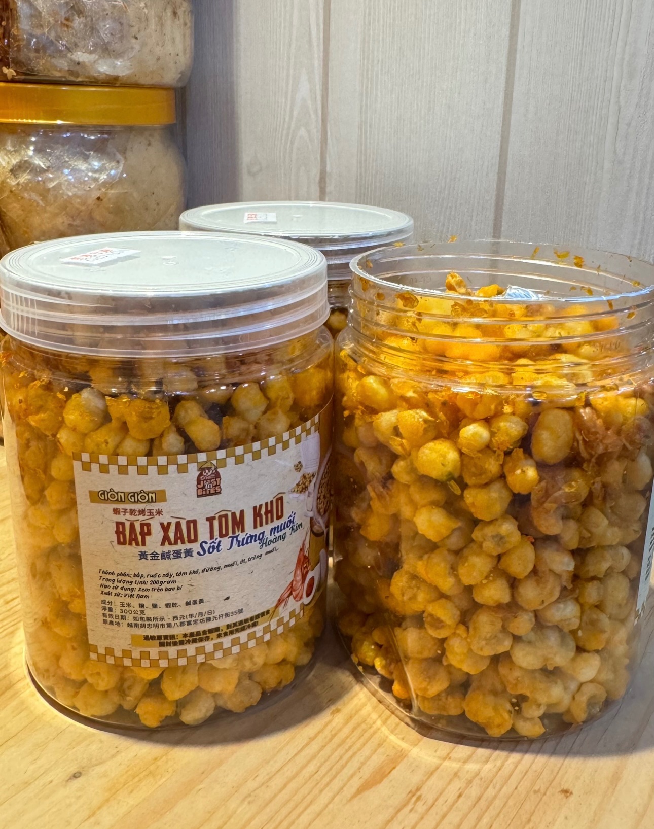 鹹蛋黃蝦乾爆香玉米🌽（現貨）