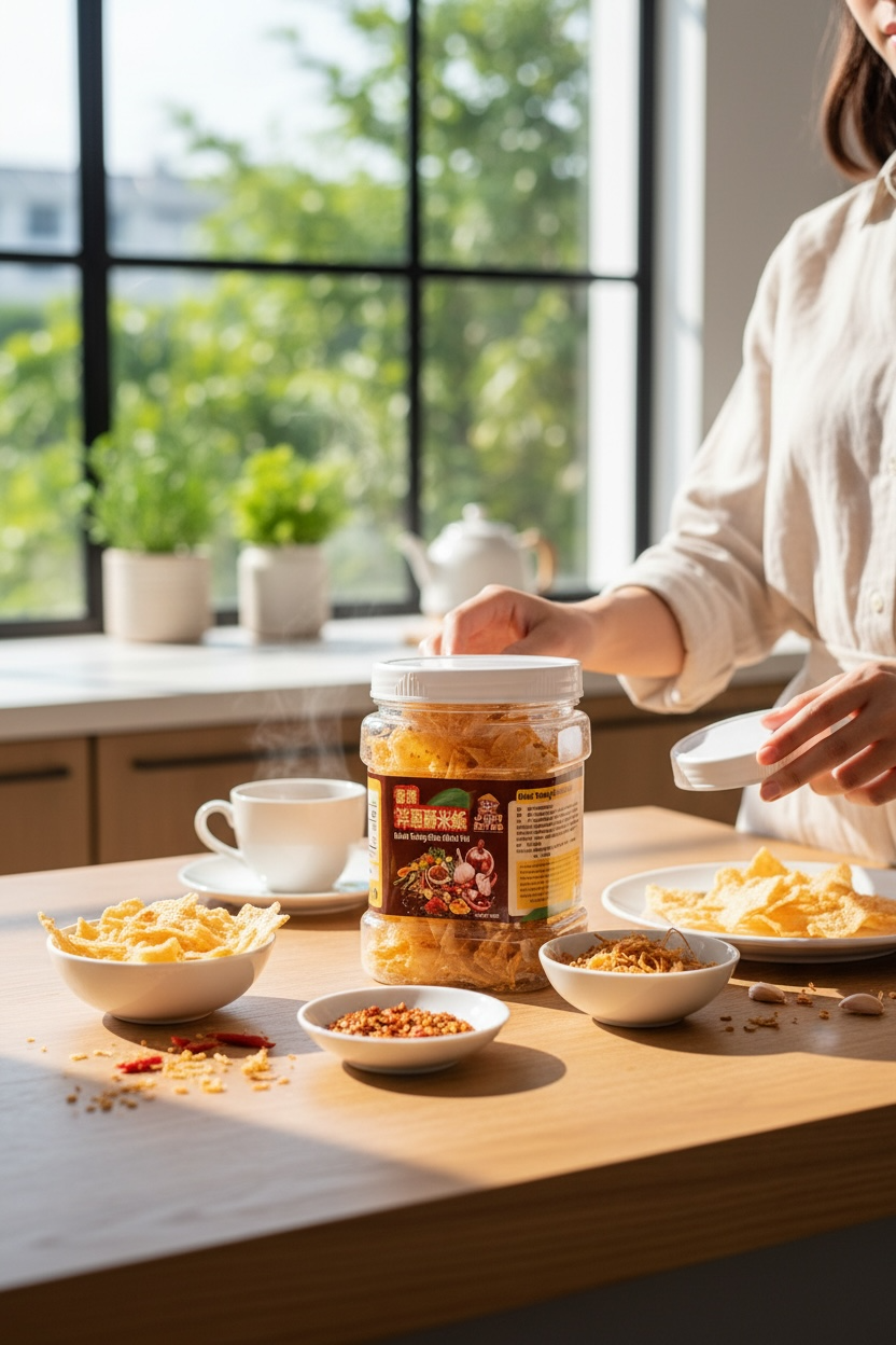 香辣洋蔥酥米紙（現貨）