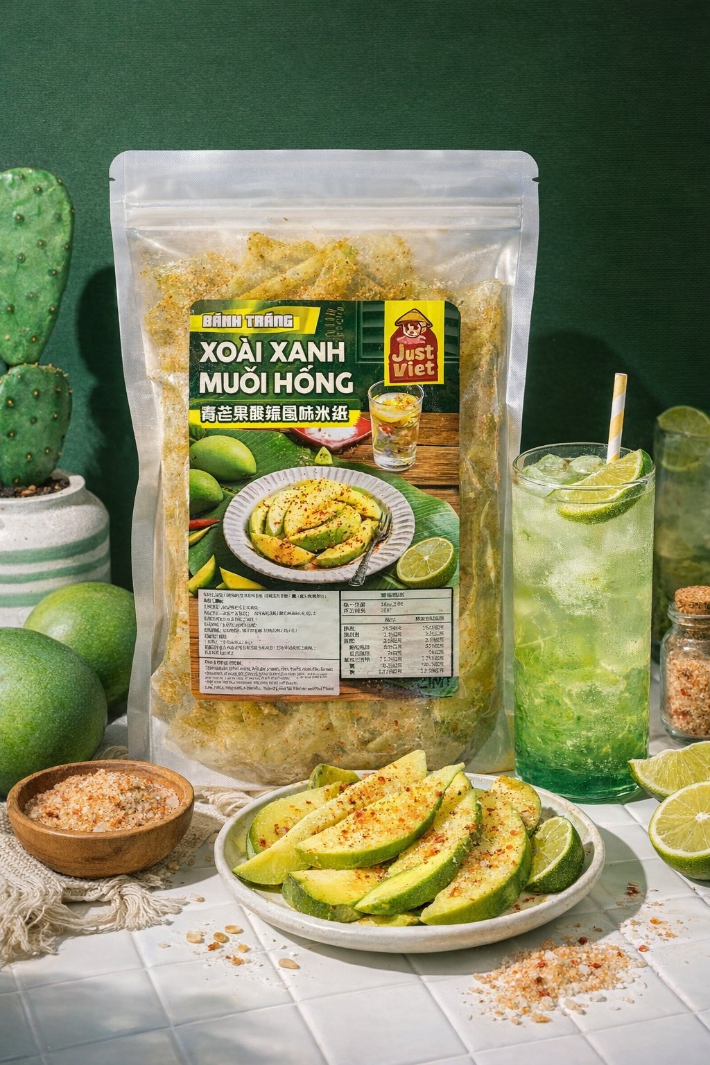 青芒果酸辣風味米紙（預購）