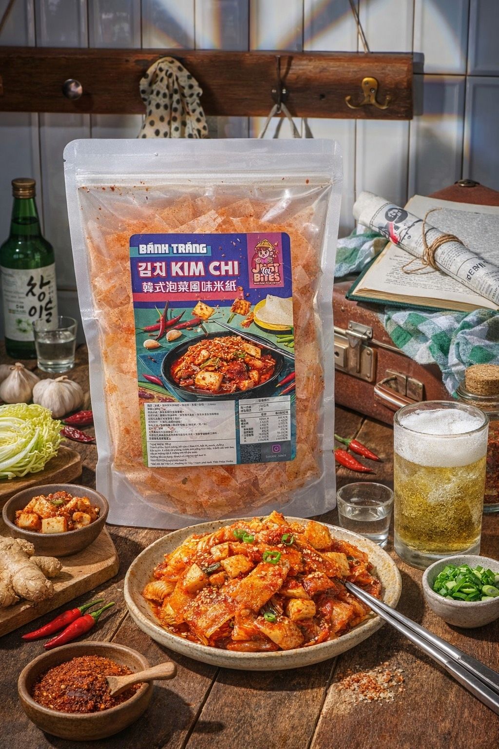 韓式泡菜風味米紙 （現貨）