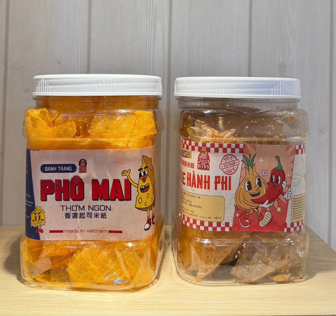 香辣洋蔥酥 × 香濃起司米紙雙享組（現貨）