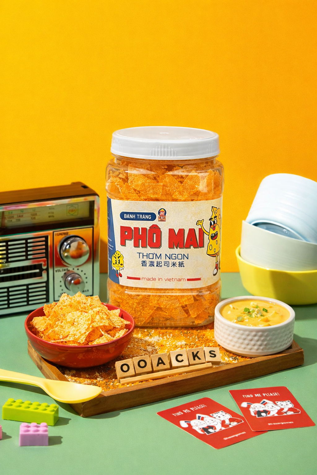 不辣版～香濃起司米紙（現貨）