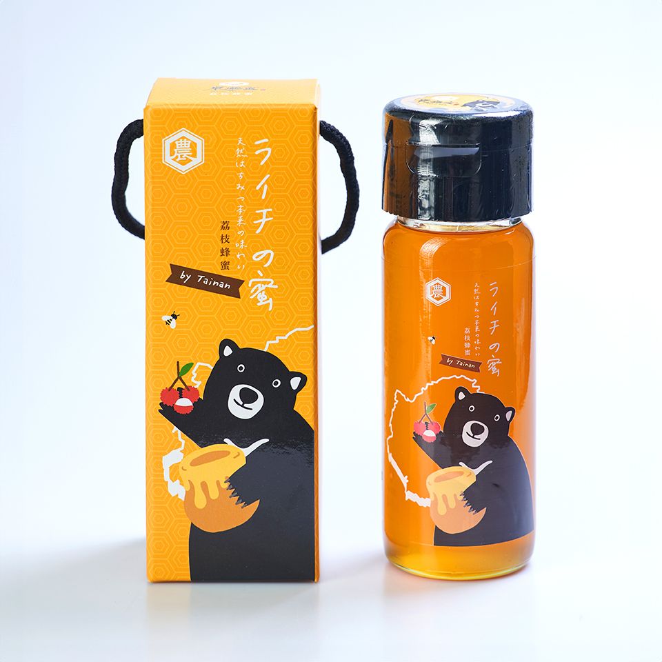 熊好蜜系列_台灣厚皮香荔枝蜂蜜