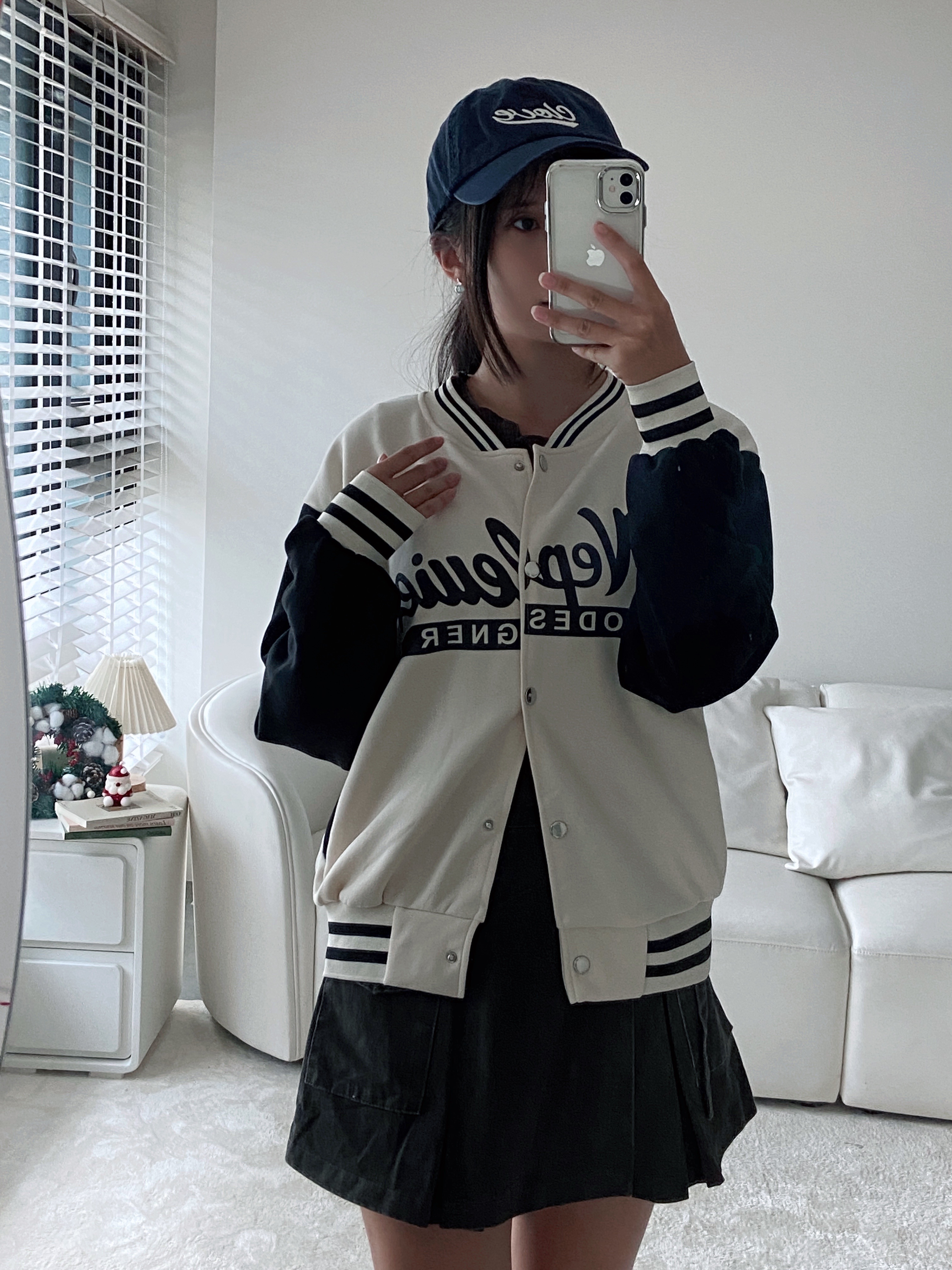 【搭配熱銷】薄款撞色棒球外套