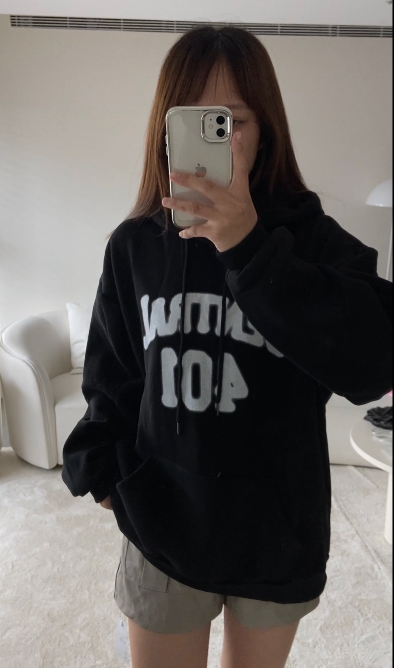 【情侶裝】噪點噴漆帽踢