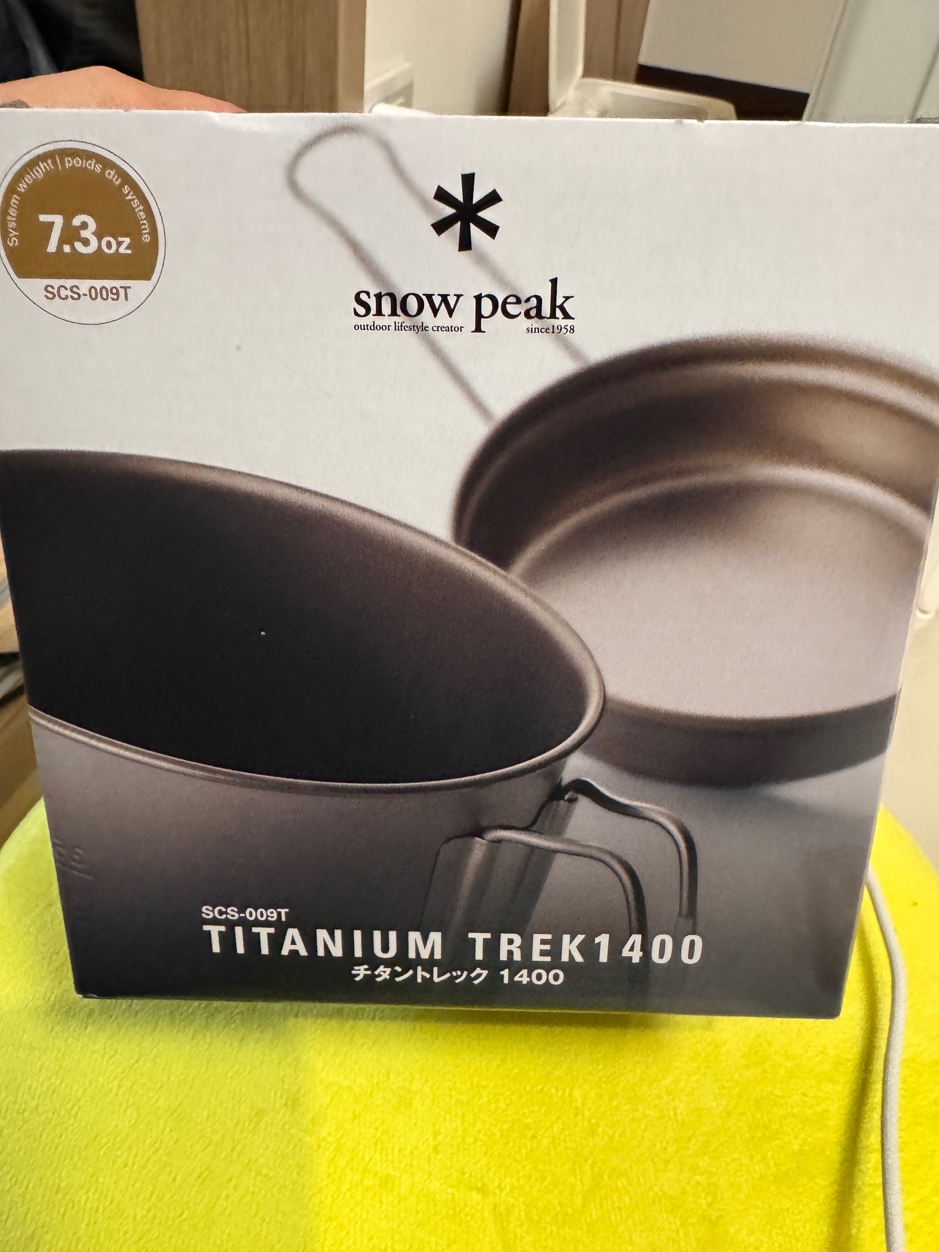 【現貨】Snow Peak 鈦鍋 SCS-009T 個人鍋 140l