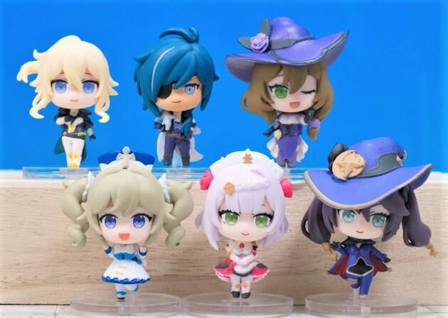 【模販珍藏館】*現貨* 武士道 原神 收藏 公仔 第三彈 全6款 轉蛋 扭蛋 莫娜 麗莎 凱亞 琴 芭芭拉 諾艾爾