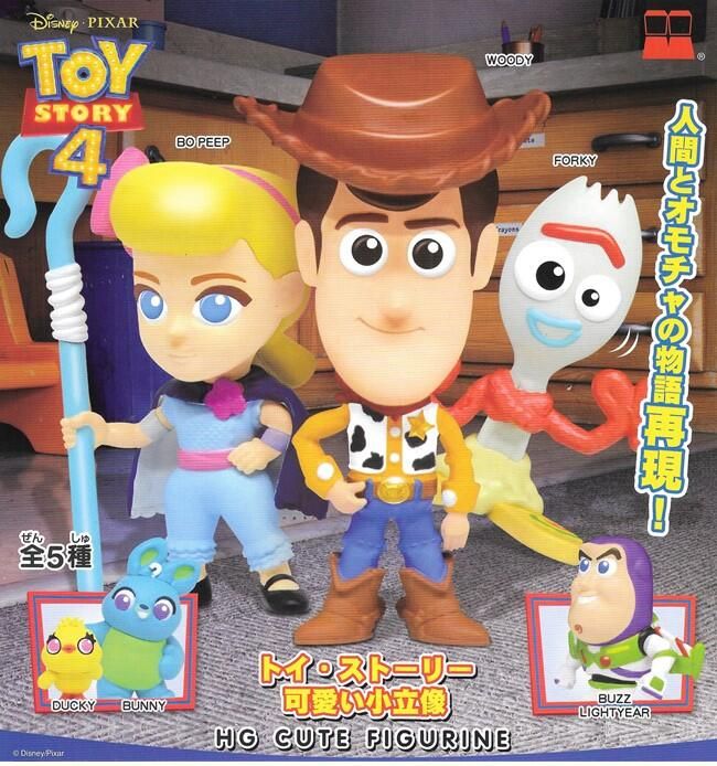 【模販珍藏館】*現貨* 玩具總動員 4 Q版 公仔 胡迪 巴斯光年 叉奇 牧羊女 鴨霸與兔崽 轉蛋 扭蛋