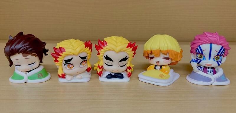 【模販珍藏館 】*現貨* Stand 鬼滅之刃 睡眠 睡覺 公仔 棉被 P5 煉獄杏壽郎 千壽郎 猗窩座 扭蛋 轉蛋