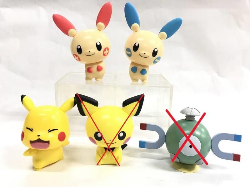 【模販珍藏館】*現貨* BANDAI 萬代 神奇寶貝 精靈寶可夢 環保 公仔 正電 負電拍拍 皮卡丘 扭蛋 轉蛋