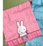 【模販珍藏館】*現貨* SYSTEM SERVICE 米菲兔 米飛兔 收納袋 束口袋 miffy 轉蛋 扭蛋 粉色