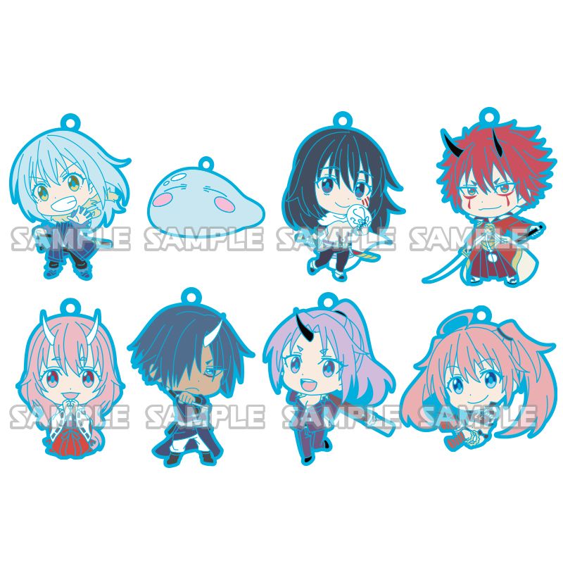 【模販珍藏館】*現貨* 武士道 關於我轉生變成史萊姆這檔事 軟膠吊飾 史萊姆 紅丸 紫苑 剩3款 扭蛋 轉蛋