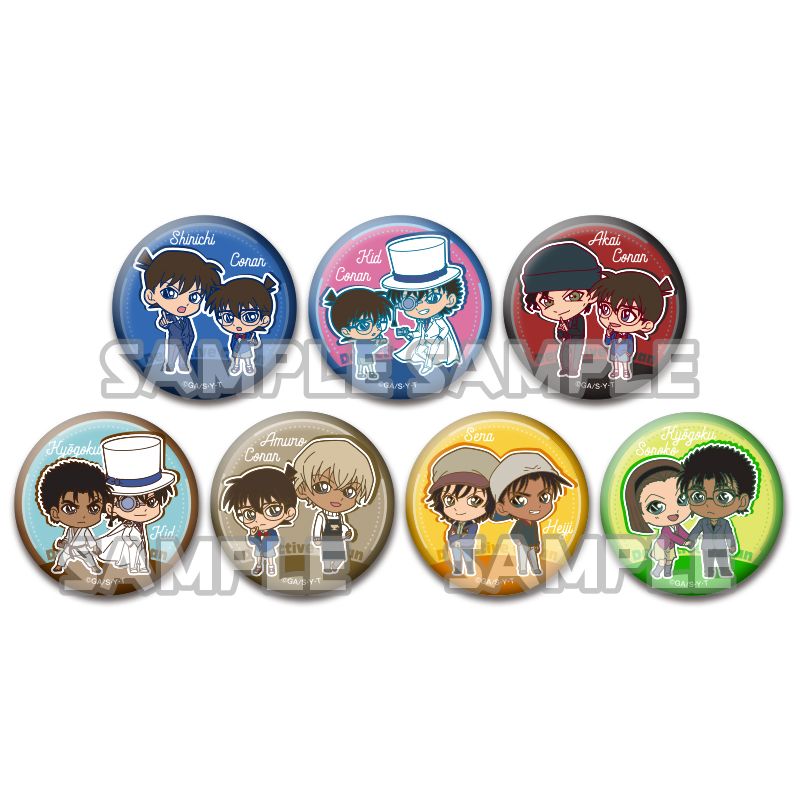 【模販珍藏館】*現貨* 武士道 BUSHIROAD CREATIVE 名偵探柯南 胸章集Vol.4 一套7款 扭蛋 轉蛋