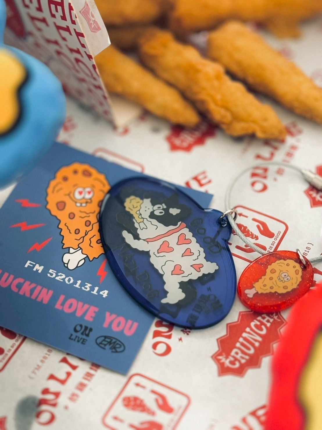 EMR聯名✨MAZI狗鑰匙圈