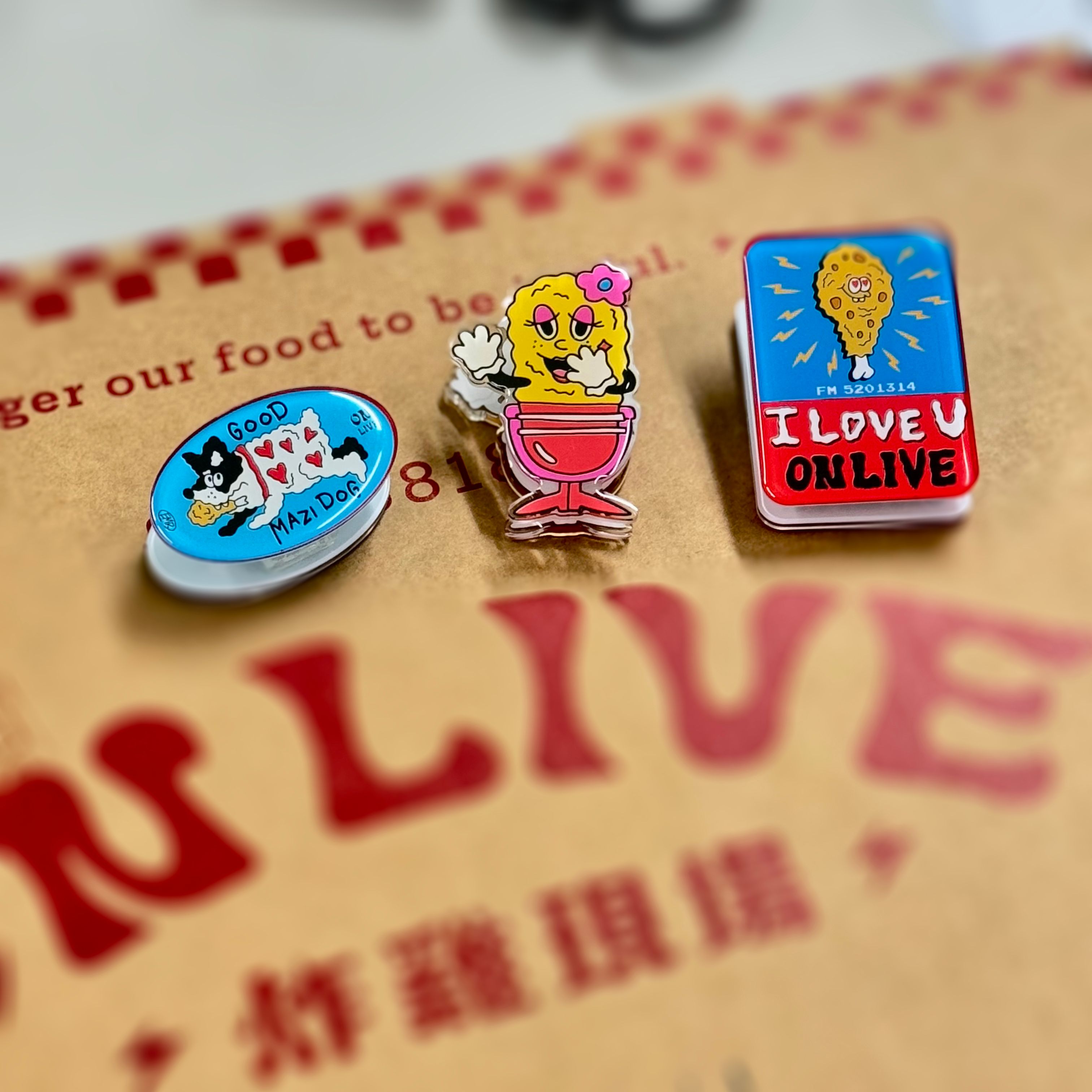 EMR聯名✨壓克力小夾