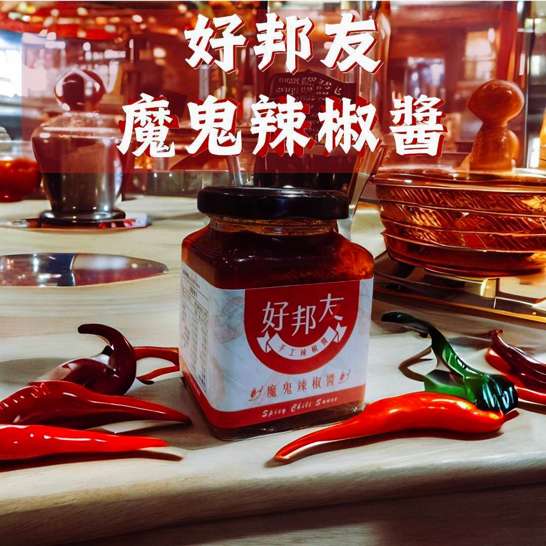 好邦友魔鬼辣椒醬2入