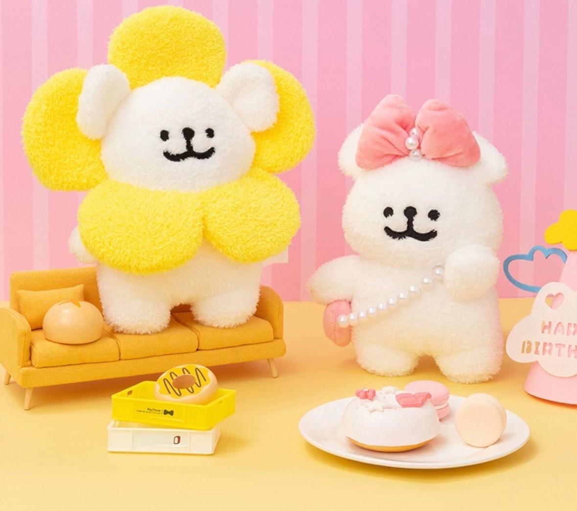 線條小狗大玩偶系列（預購款 14-28天工作天）