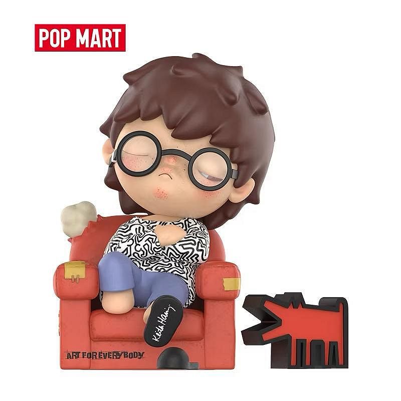 全新現貨‼️ 泡泡瑪特 POP MART 官方正品 Hirono x Keith Haring 手辦 限定