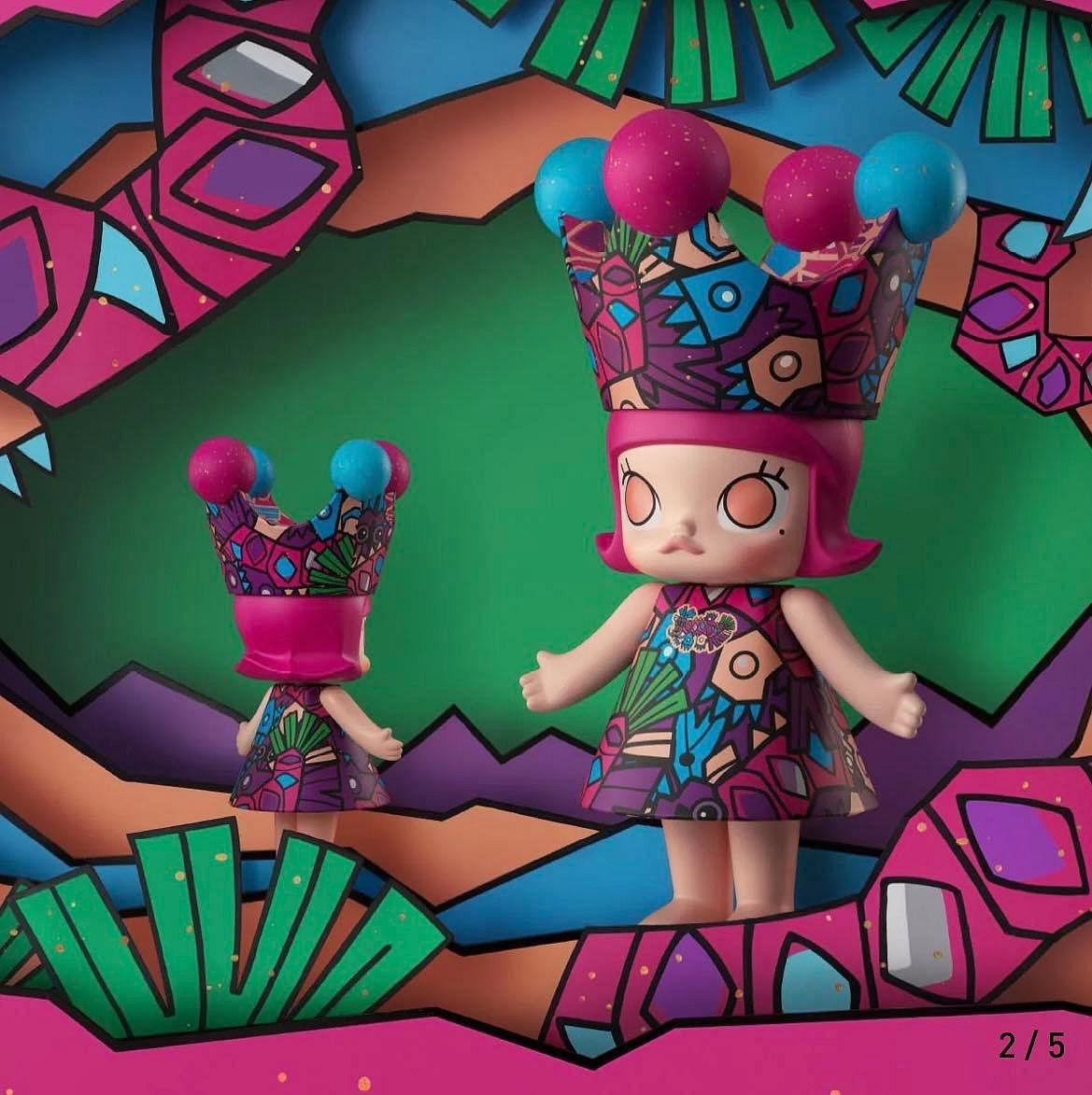 全新現貨‼️ 泡泡瑪特 POP MART 官方正品 MEGA ROYAL MOLLY 400% 美林甲辰