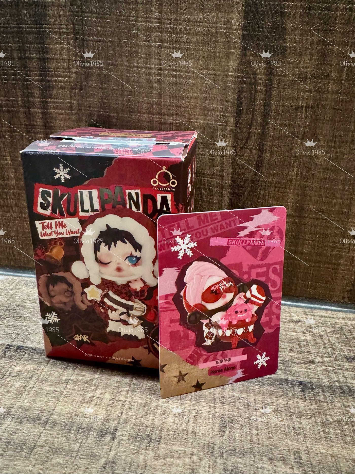 全新快速出貨 ❣️ POP MART 泡泡瑪特 SKULLPANDA 許願時間到 聖誕新品 🎄確認款 獨享冬夜