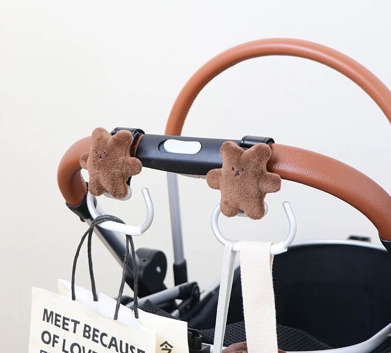 ins風┆熊熊寵物推車收納承重掛勾