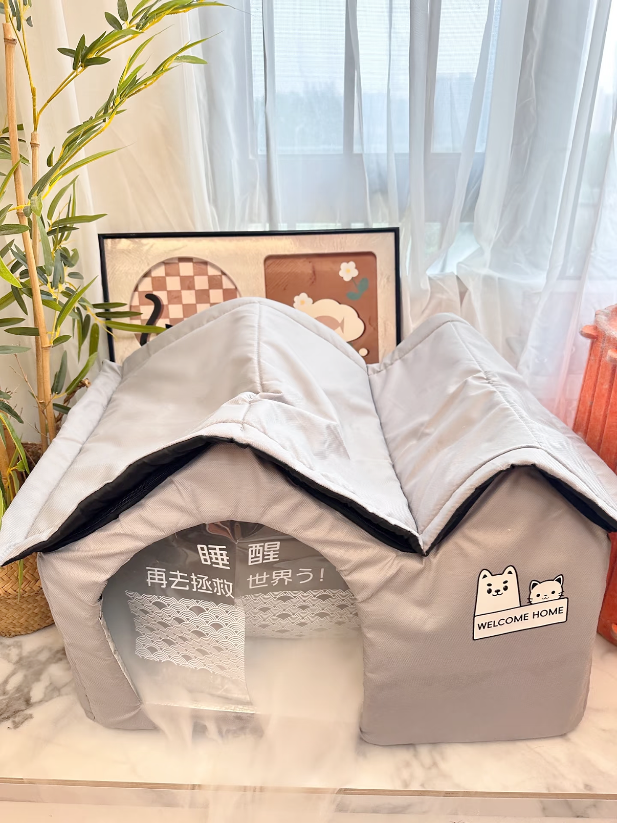 寵物貓咪空調屋❄️降溫神器