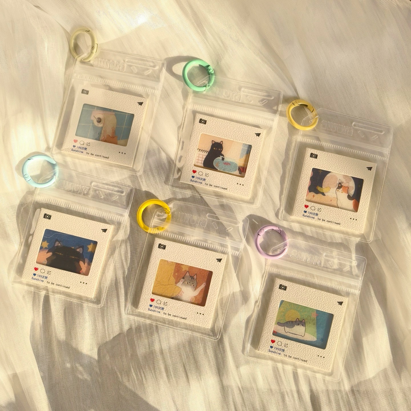 貓貓動態光柵卡吊飾✨（不取貨請勿下單謝謝🙏）