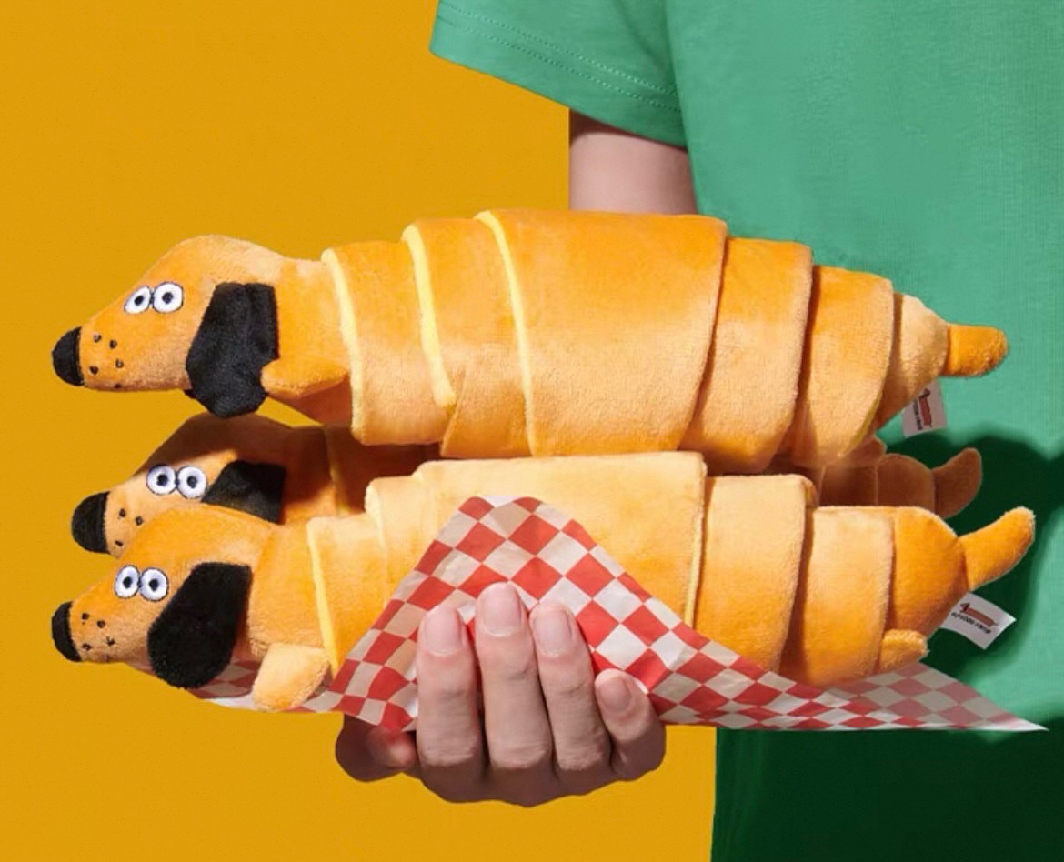 可頌狗🥐有聲可藏食玩具