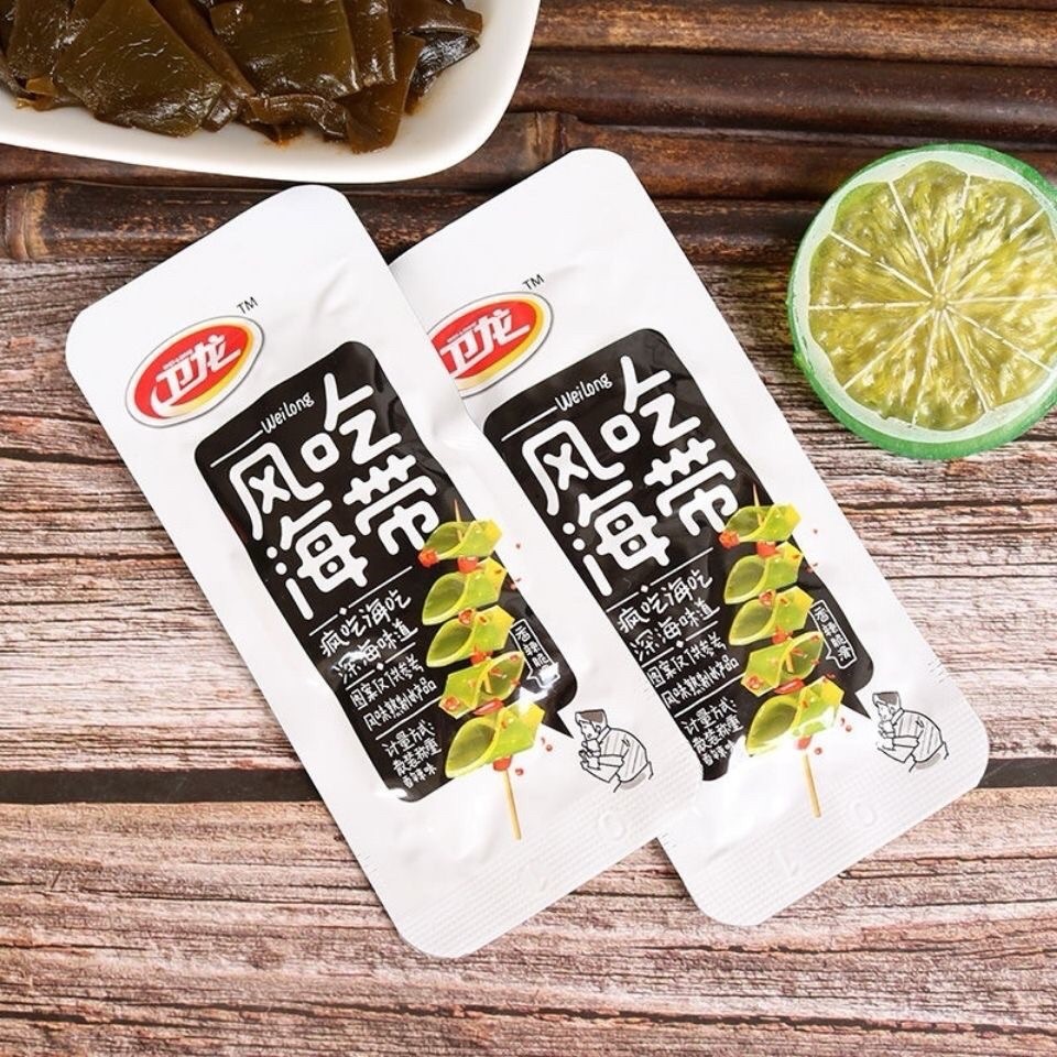 【衛龍】 風吃海帶香辣下飯菜休閒零食『現貨』