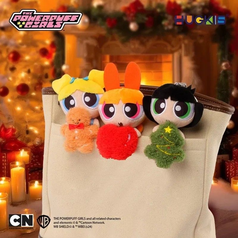 THE POWERPUFF GIRLS 飛天小女警 聖誕系列 吊飾 鑰匙圈 螢幕夾 平板夾 / 預購