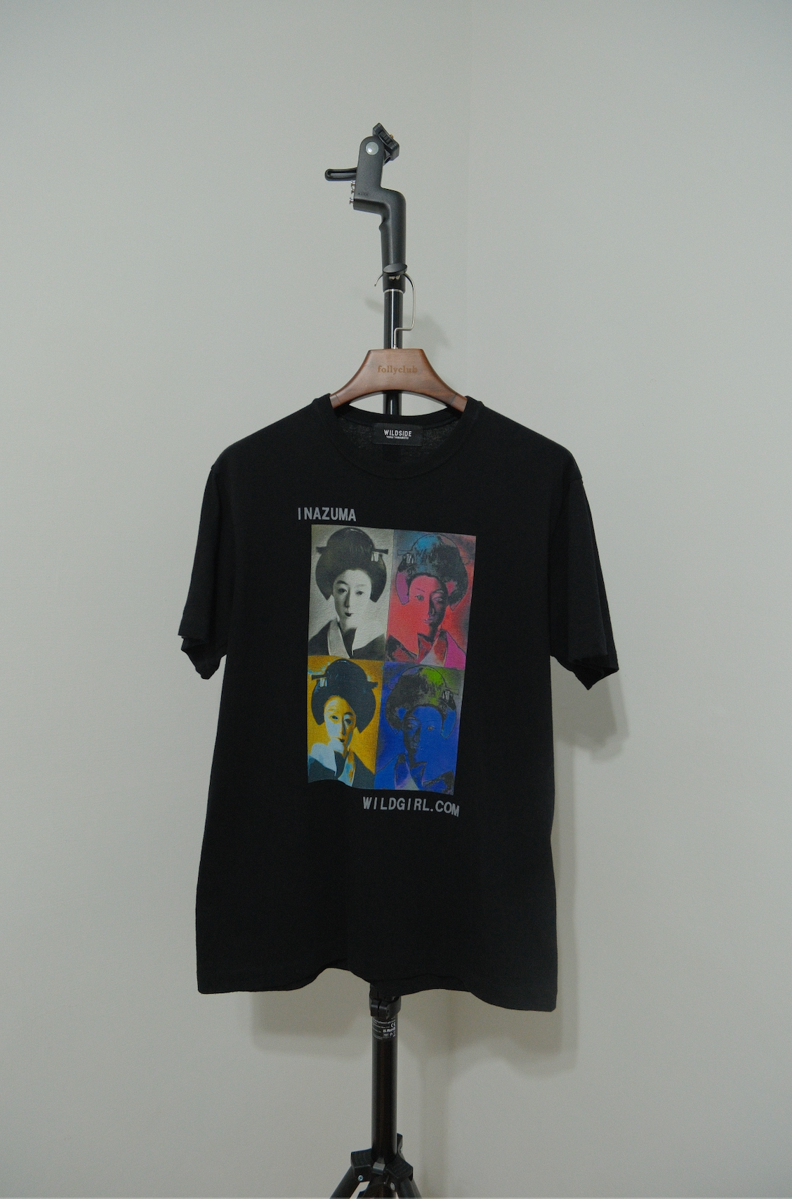 #19 山本耀司WILDSIDE 圖案短袖T L號