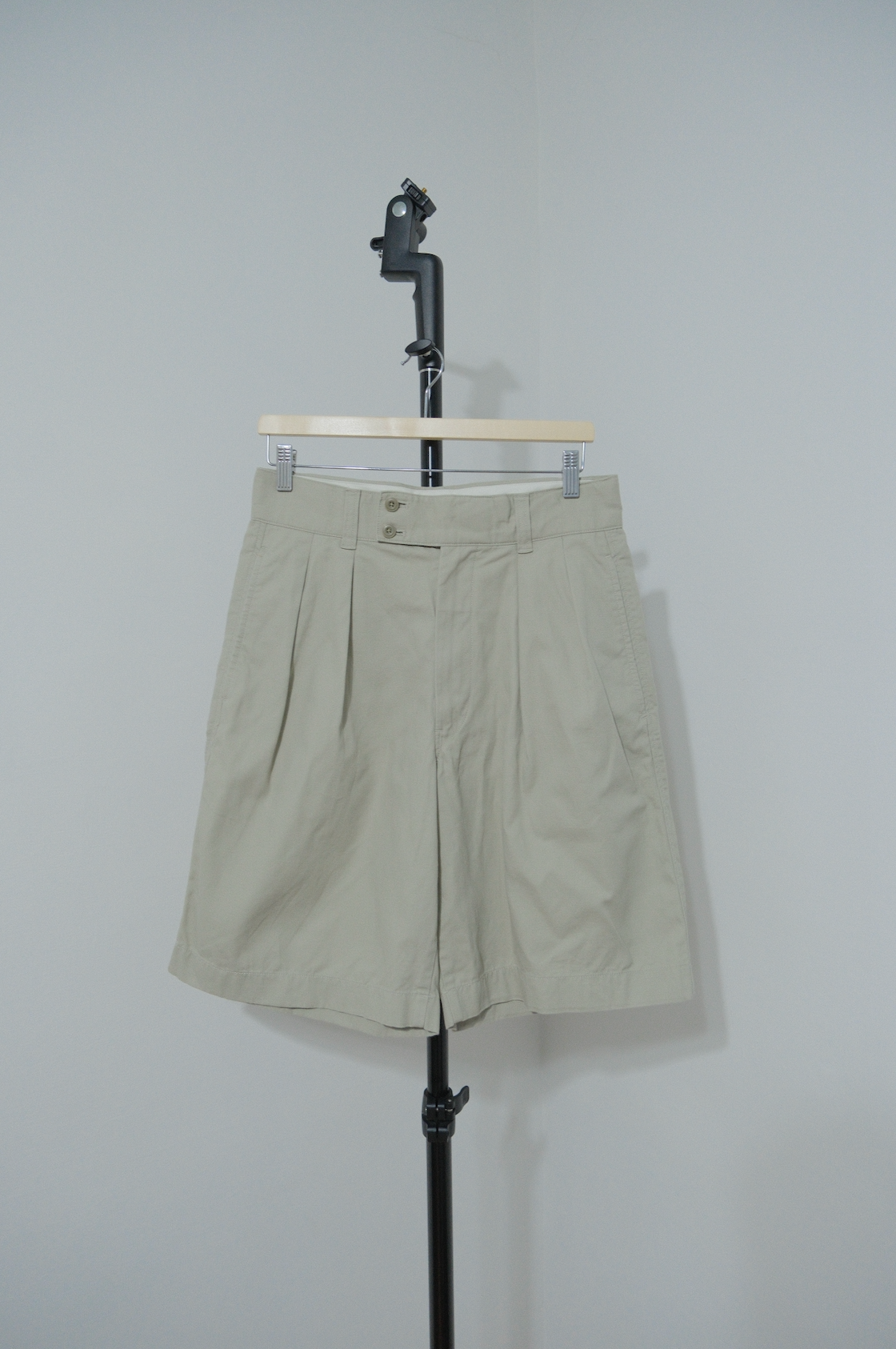 #60 UNIQLO U系列 超寬版雙打折卡其短褲 S號（M可穿）