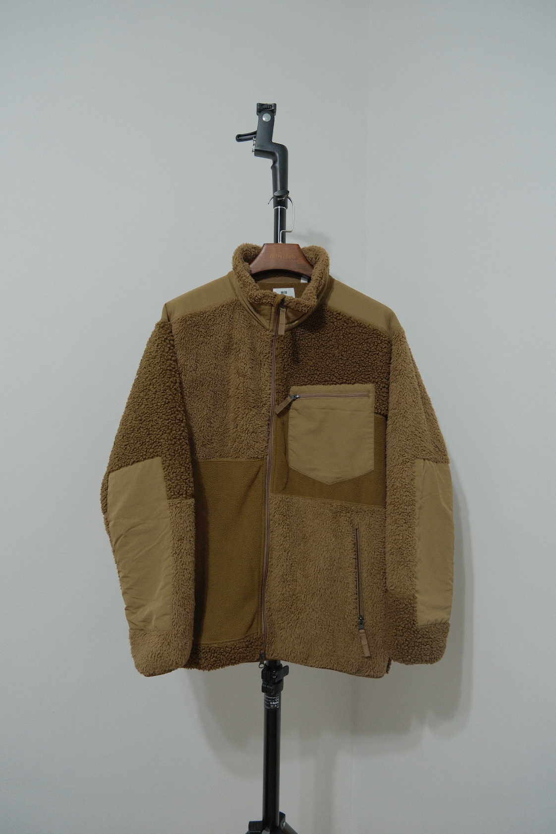 #79 UNIQLO x ENGINEERED GARMENTS 拼接刷毛外套 XL號