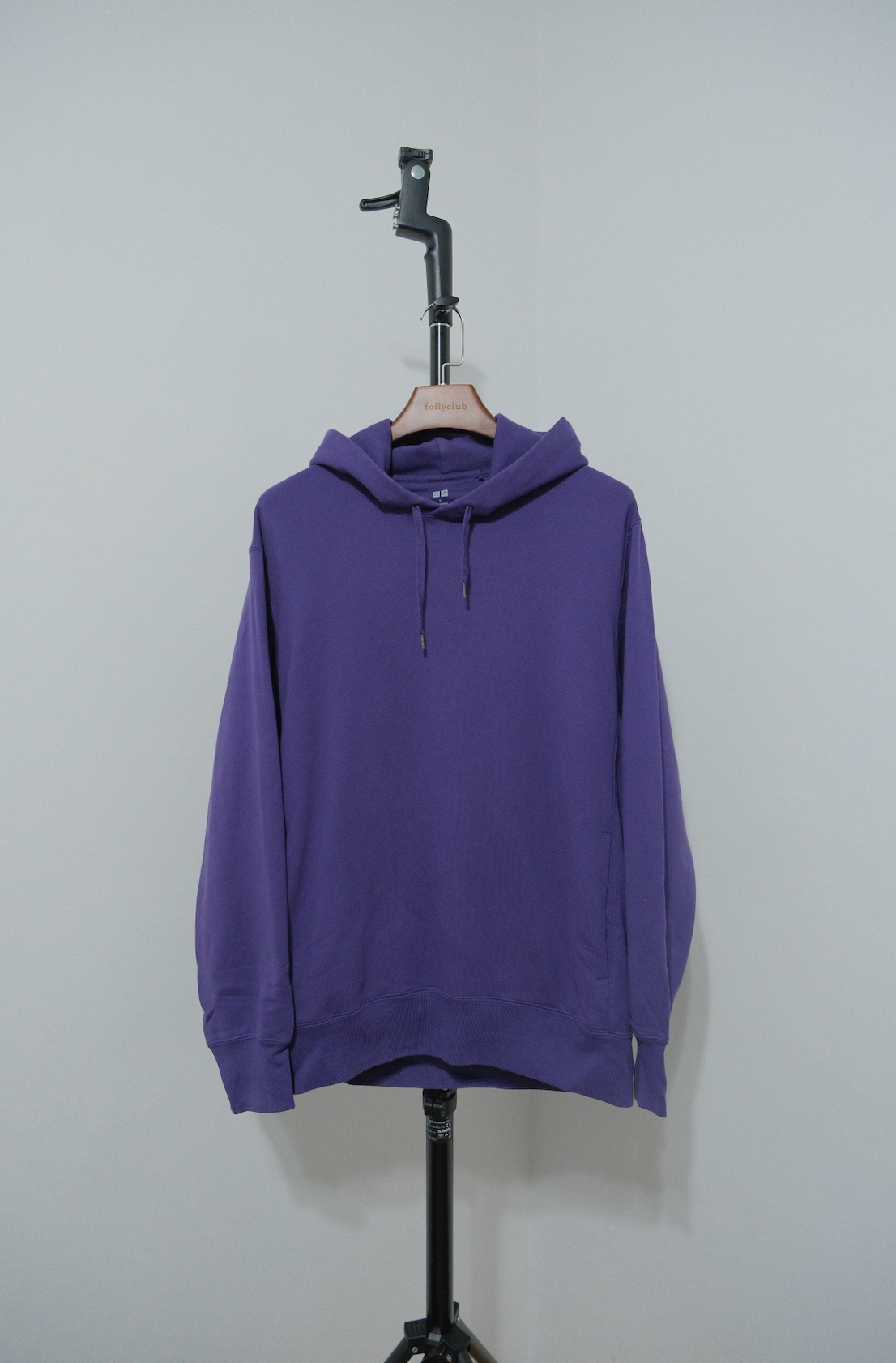 #88 UNIQLO 紫色帽T XL號