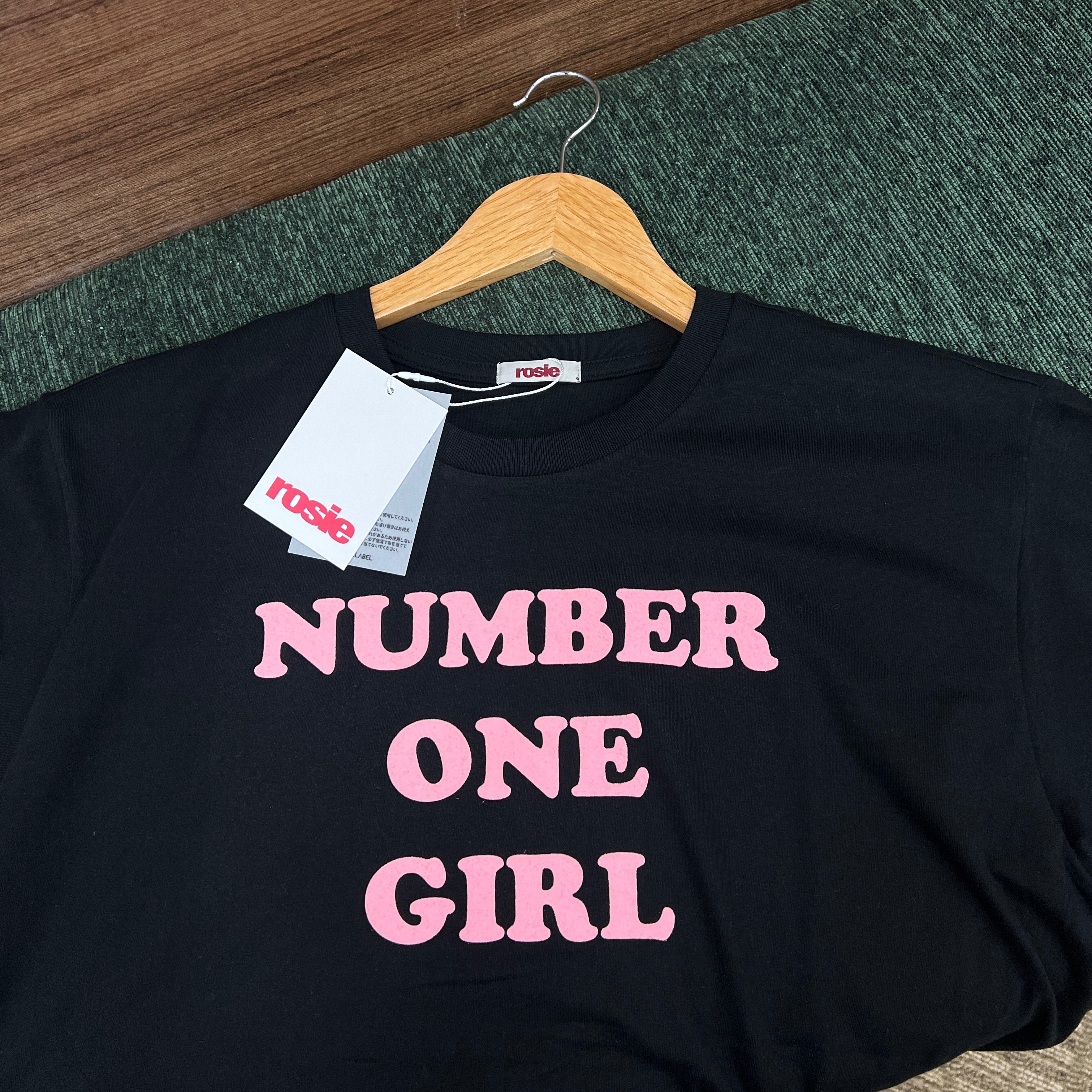 number on girl （black）