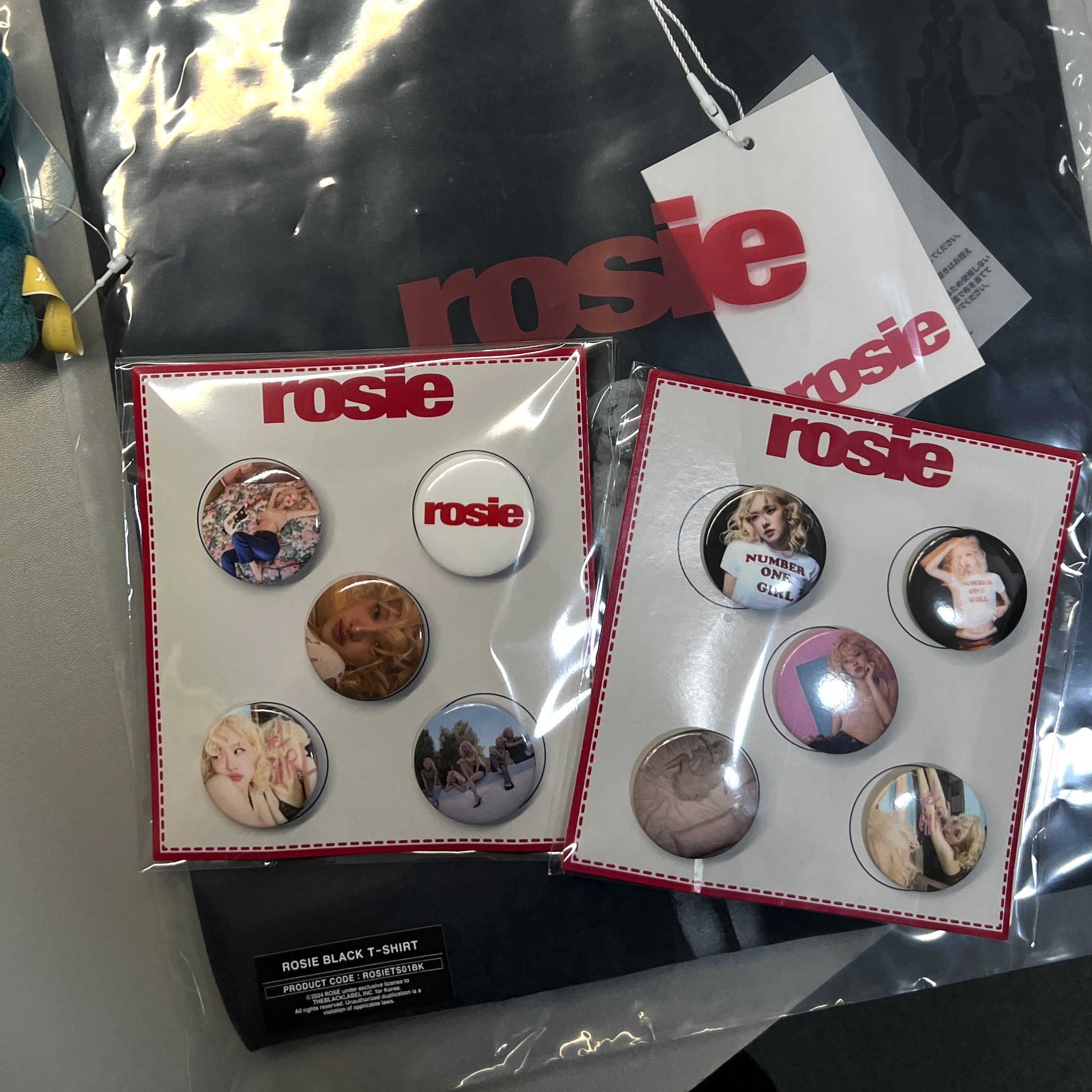Rosie 徽章組
