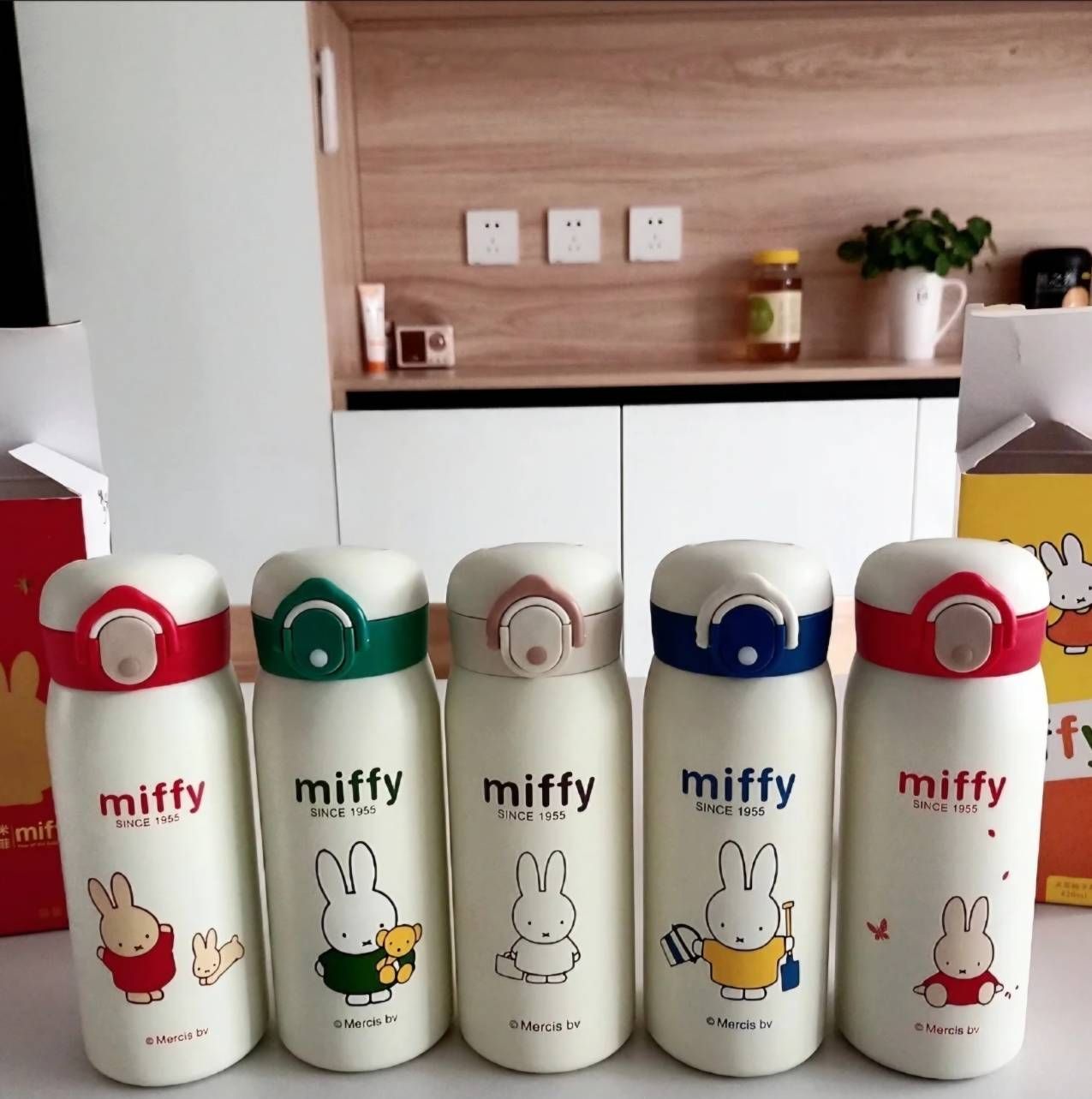 ｜官方正品｜米菲兔MIFFY 輕巧保溫杯420ml 手感溫潤