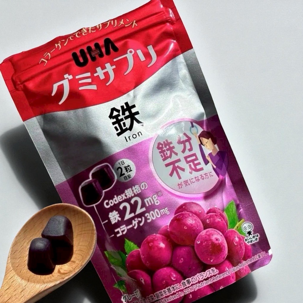 ｜新品預購｜日本 U H A 鐵質軟糖